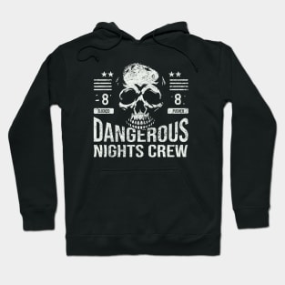 Dangerous Nights Crew In Horror Style Hoodie